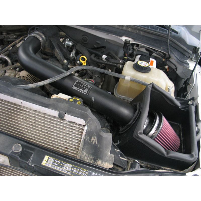 K&N 07-08 Ford F250 SD V8-5.4L Black High Flow Performance Kit