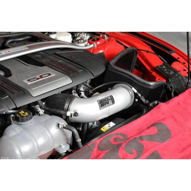 K&N 2018-2023 Ford Mustang GT V8 5.0L F/I Typhoon Air Intake