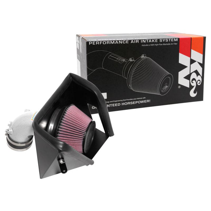K&N 2018 Kia Stinger L4-2.0L F/I Silver Typhoon Short Ram Intake