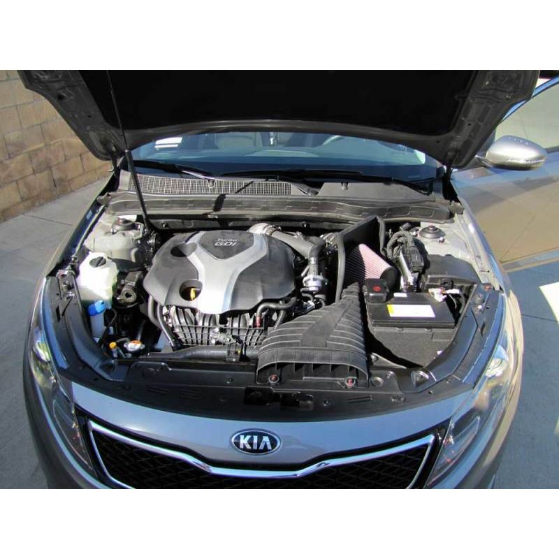K&N 11-13 Hyundai Sonata 2.0L L4 Turbo / 11-13 Kia Optima 2.0L L4 Turbo Typhoon Intake