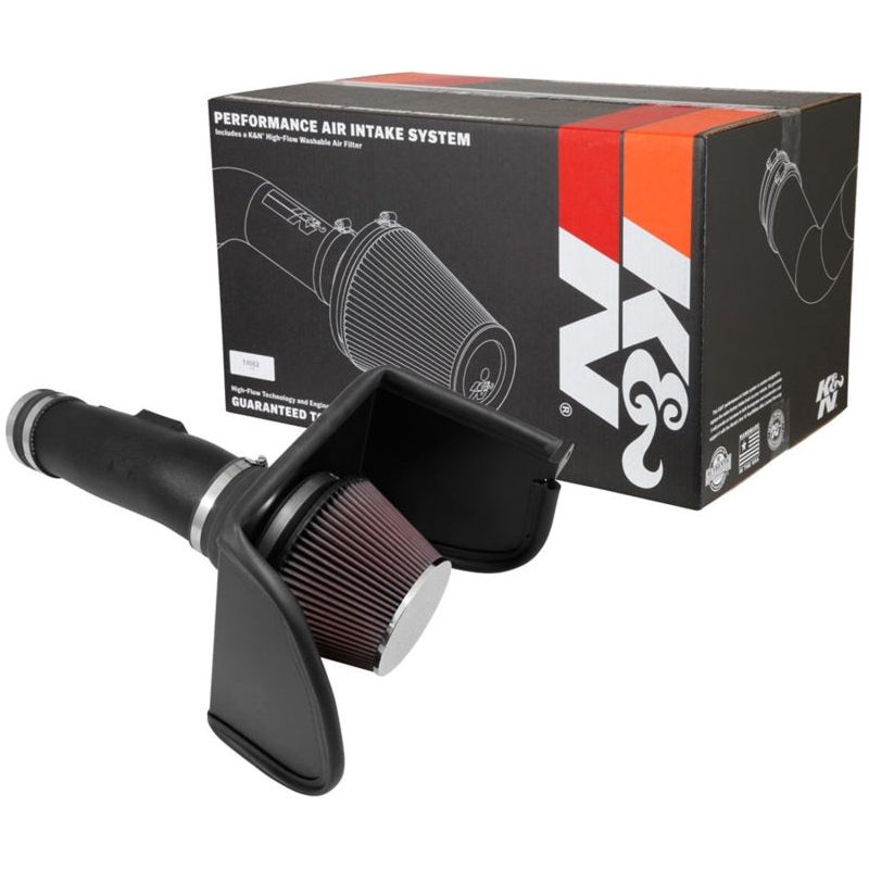 K&N 2017 Nissan Titan V8-5.6L F/I Aircharger Performance Intake