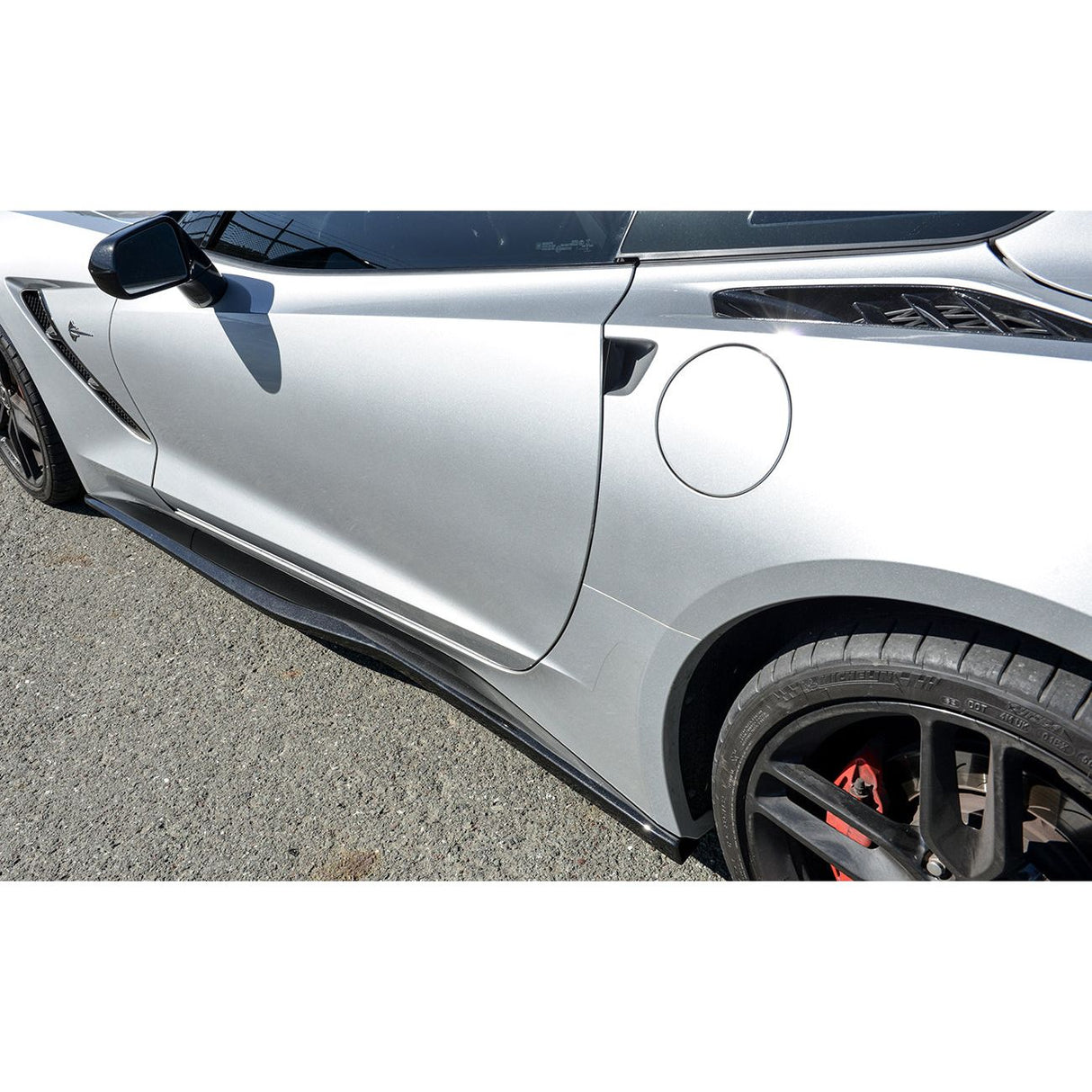 2014+ Chevrolet Corvette C7 - Stage 3.5 Front Splitter + Side Skirts