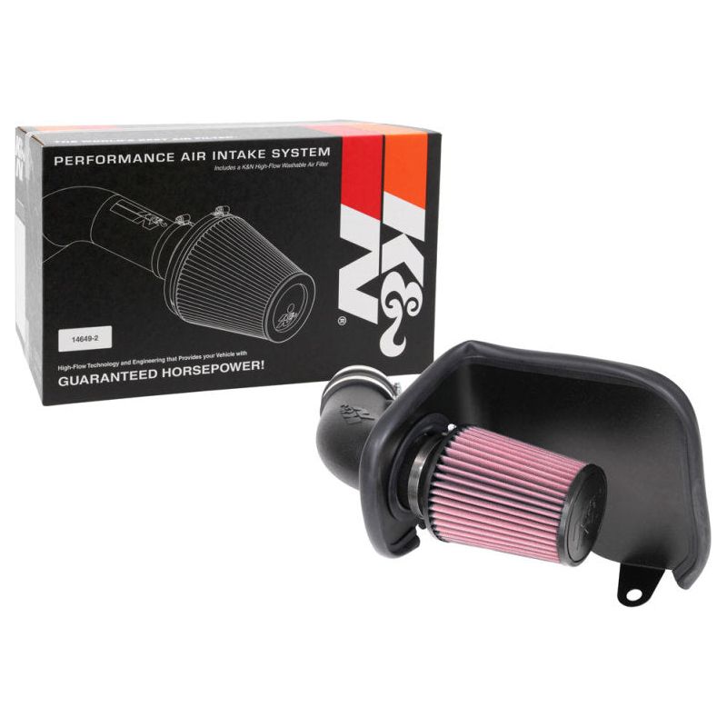 K&N 19-20 Jeep Cherokee V6-3.2L Aircharger Performance Intake