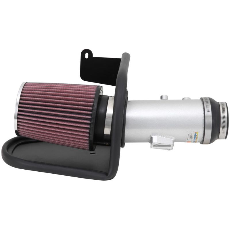 K&N 13-14 Honda Accord 3.5L V6 69 Series Typhoon Air Intake System - Silver Cold Air Intake Kit