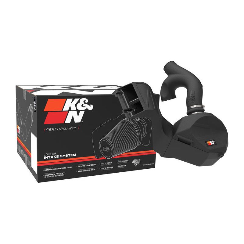 K&N 2021+ Ford F150 V6-3.5L/2.7L F/I Aircharger Performance Intake