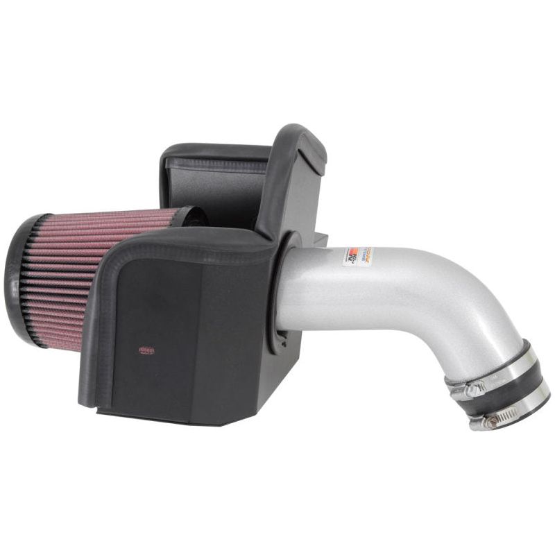 K&N 69 Series Typhoon Performance Intake Kit - Silver for 13-14 Nissan Altima 2.5L L4