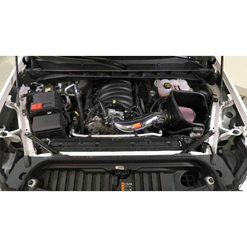 K&N 2019 Chevy Silverado / GMC Sierra 1500 V8-5.3/6.2L Performance Air Intake Kit