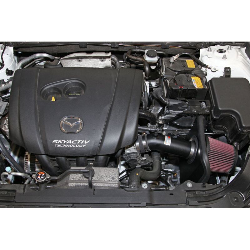K&N 69 Series Typhoon Performance Intake Kit 13-14 Mazda 3 2.0L L4