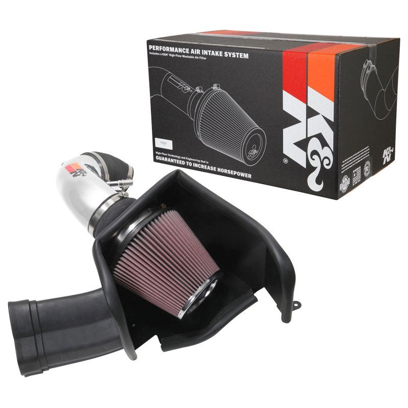 K&N 2018-2023 Ford Mustang GT V8 5.0L F/I Typhoon Air Intake