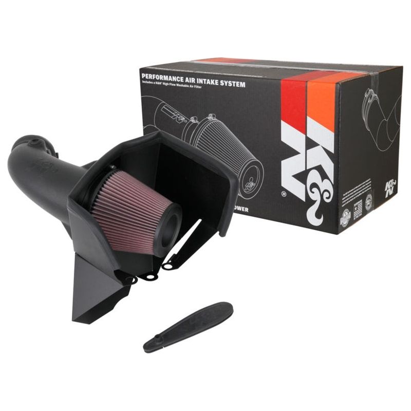 K&N 18-19 Jeep Grand Cherokee Trackhawk V8-6.2L F/I Aircharger Performance Intake