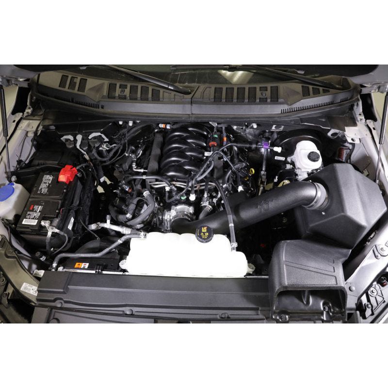 K&N 63 Series AirCharger Performance Intake 15-19 Ford F150 5.0L V8 F/I