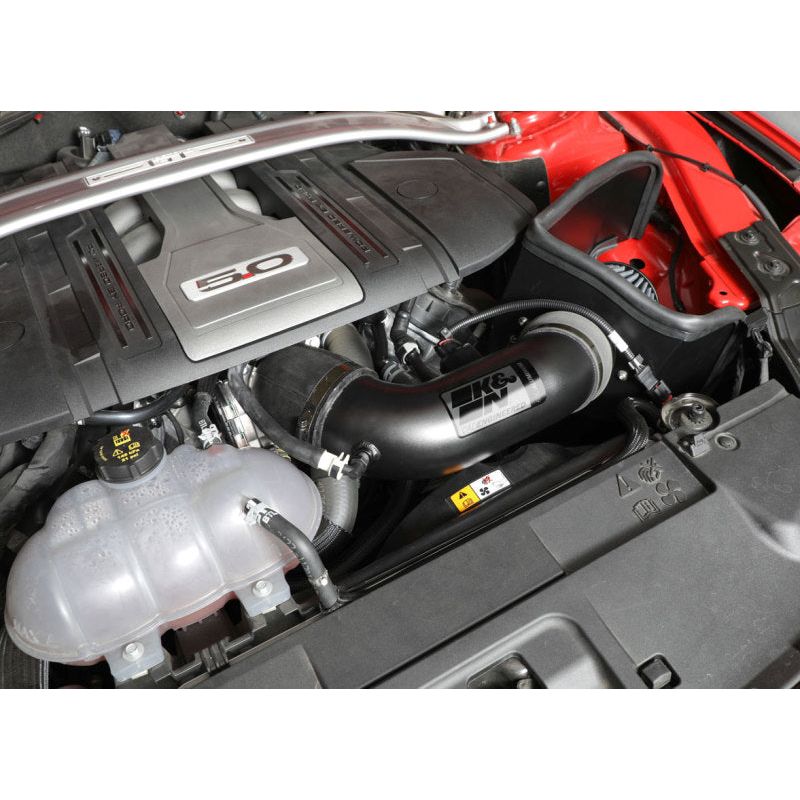 K&N 2018 Ford Mustang GT V8 5.0L F/I Performance Intake Kit