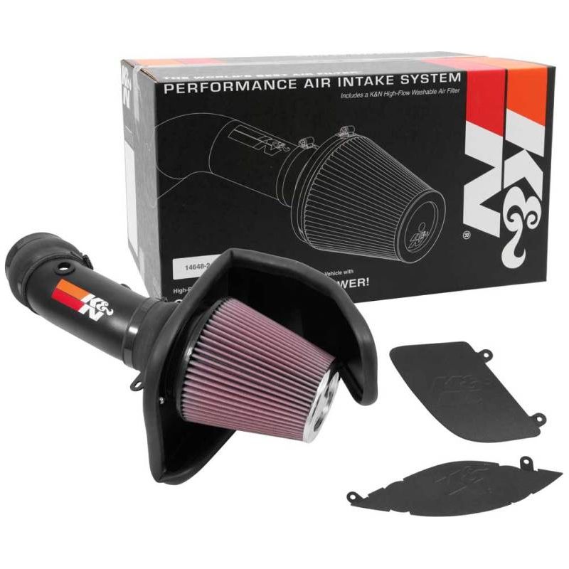 K&N 2017 Ford F250 V8-6.2L F/I Performance Air Intake Kit