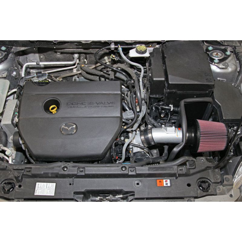 K&N 69 Series Typhoon Performance Intake Kit 2011-13 Mazda 3 L4-2.0L
