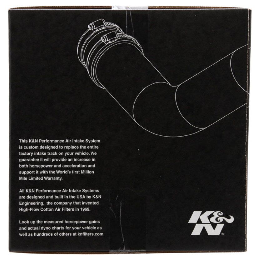 K&N 19-20 Jeep Cherokee V6-3.2L Aircharger Performance Intake