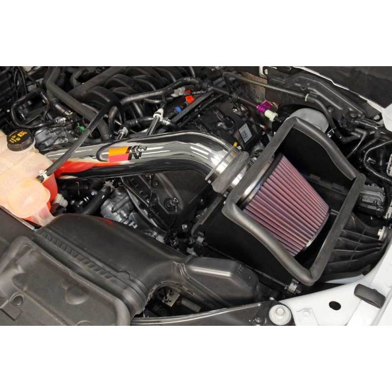 K&N 15 Ford F150 5.0L V8 F/I High Flow Performance Intake Kit