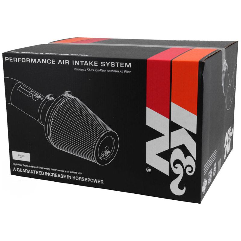 K&N 63 Series AirCharger Performance Intake 15-19 Ford F150 5.0L V8 F/I