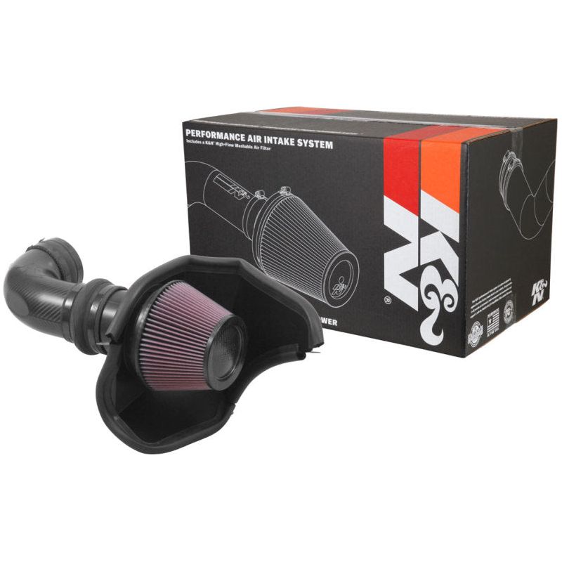 K&N 2016-2019 Cadillac CTS-V 6.2L V8 Aircharger Performance Intake