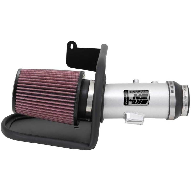 K&N 13-14 Honda Accord 3.5L V6 69 Series Typhoon Air Intake System - Silver Cold Air Intake Kit