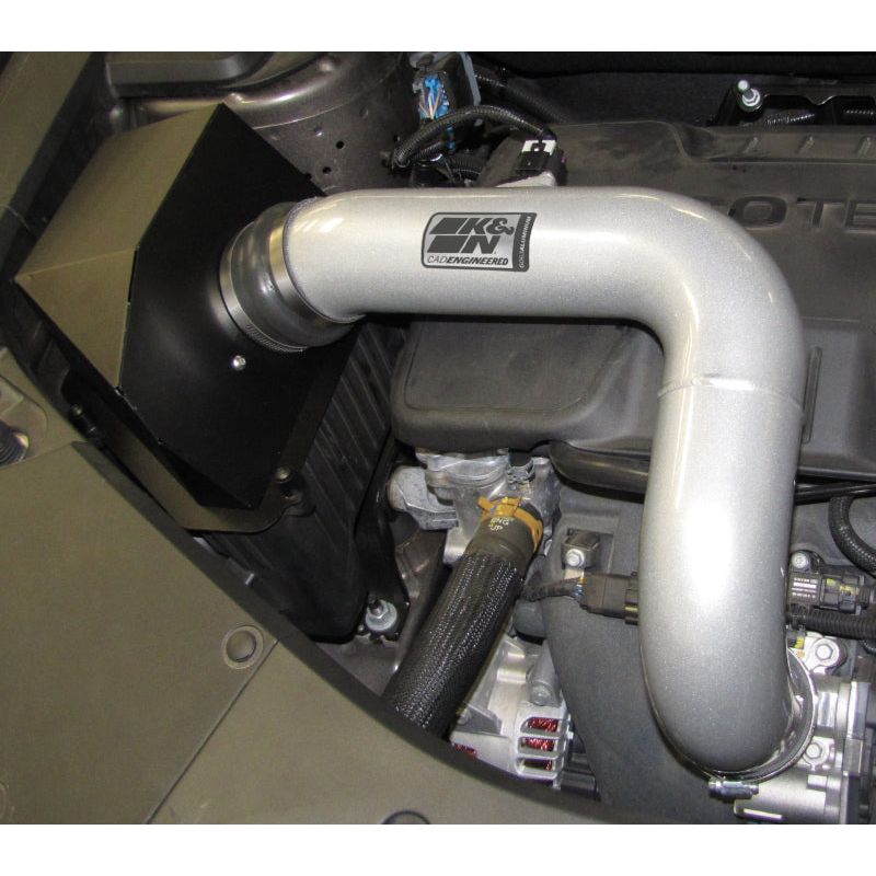 K&N 10 GMC Terrain / 10 Chevy Equinox 2.4L-L4 Silver High Flow Performance Kit