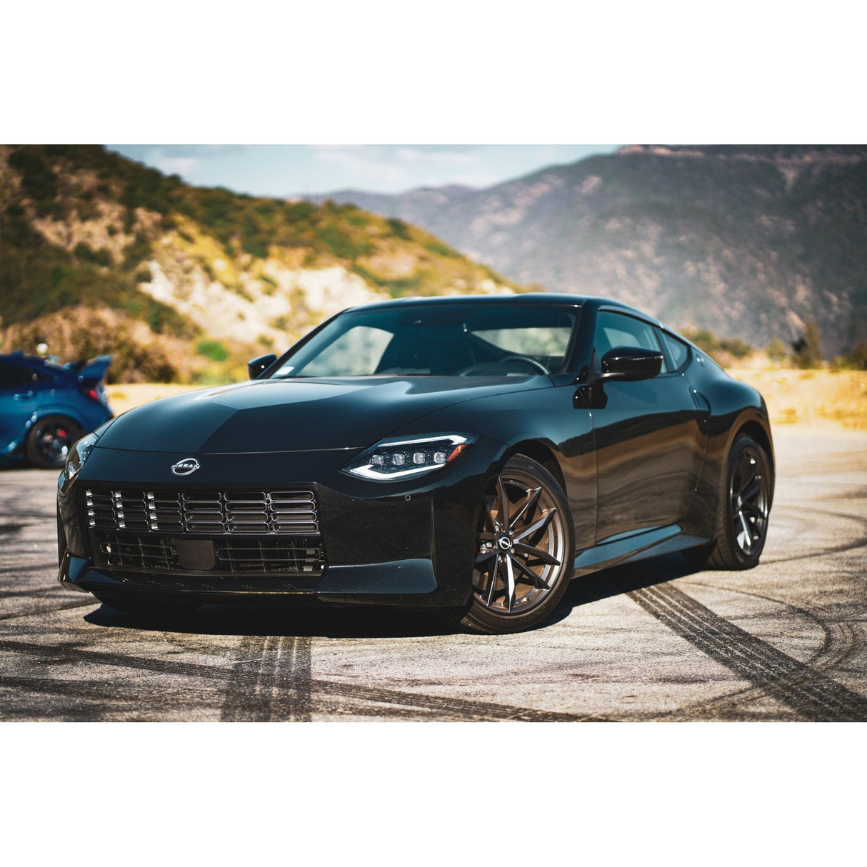 23-24 Nissan Z - Alpharex NOVA-Series LED Projector Headlights Alpha-Black