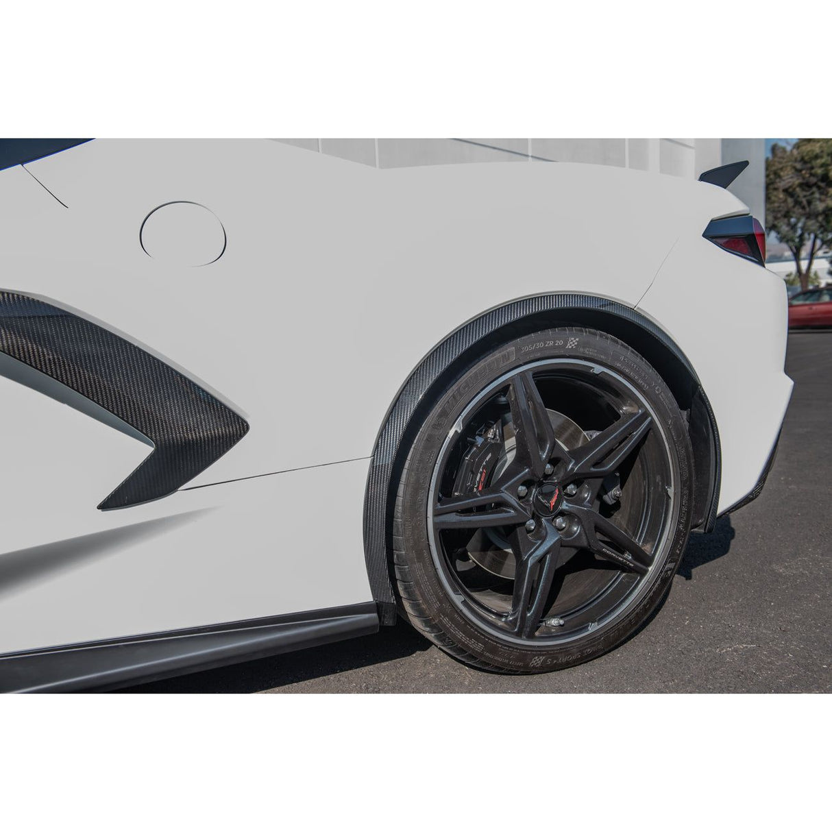 2020-2025 Chevrolet Corvette C8 Carbon Fiber Fender Flares- Front and Rear