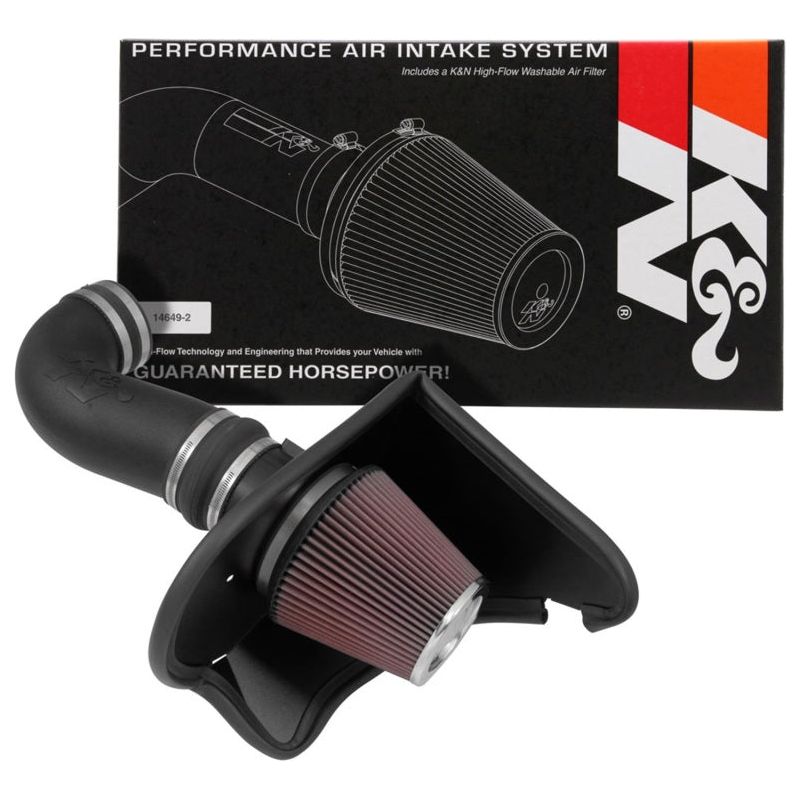 K&N 2016 Chevy Camaro SS V8-6.2L Aircharger Performance Intake
