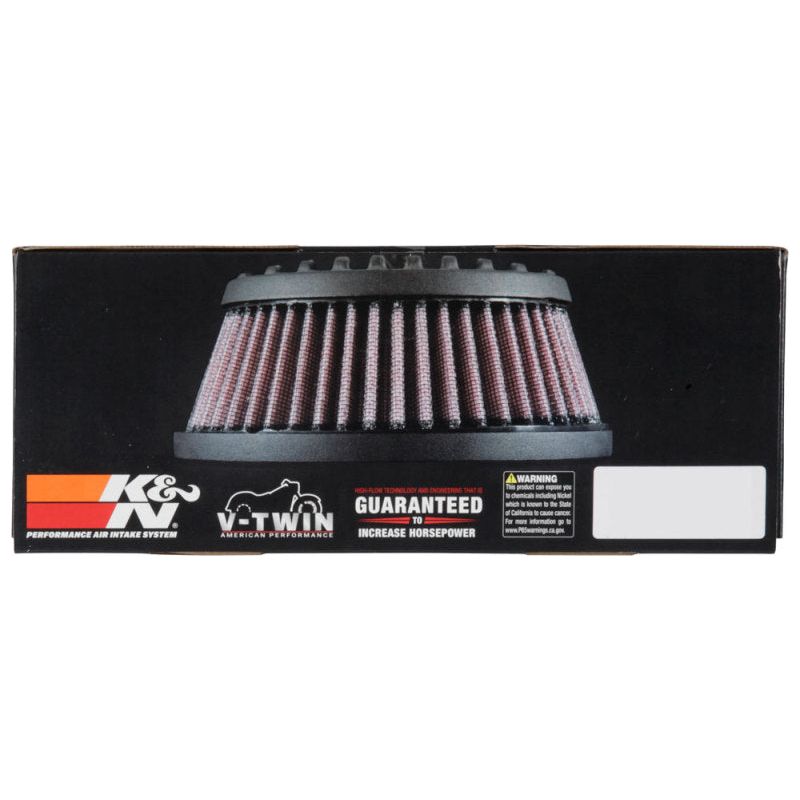 K&N Street Metal Intake System for 02-06 Harley Davidson Road King F/I 88cl Side Draft Dyna/Softail