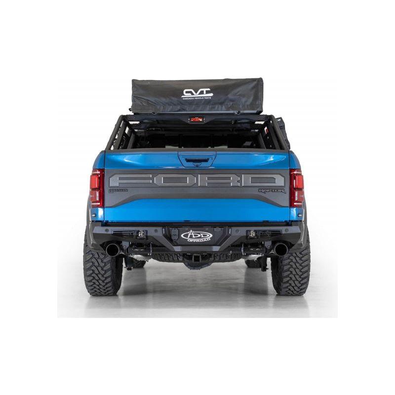Addictive Desert Designs 17-20 Ford Raptor F-150 Bomber Rear Bumper w/ Backup Sensor Cutouts - NP Motorsports