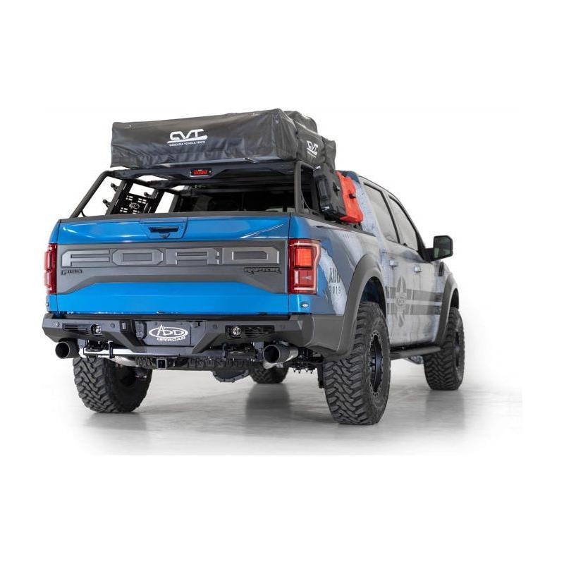 Addictive Desert Designs 17-20 Ford Raptor F-150 Bomber Rear Bumper w/ Backup Sensor Cutouts - NP Motorsports