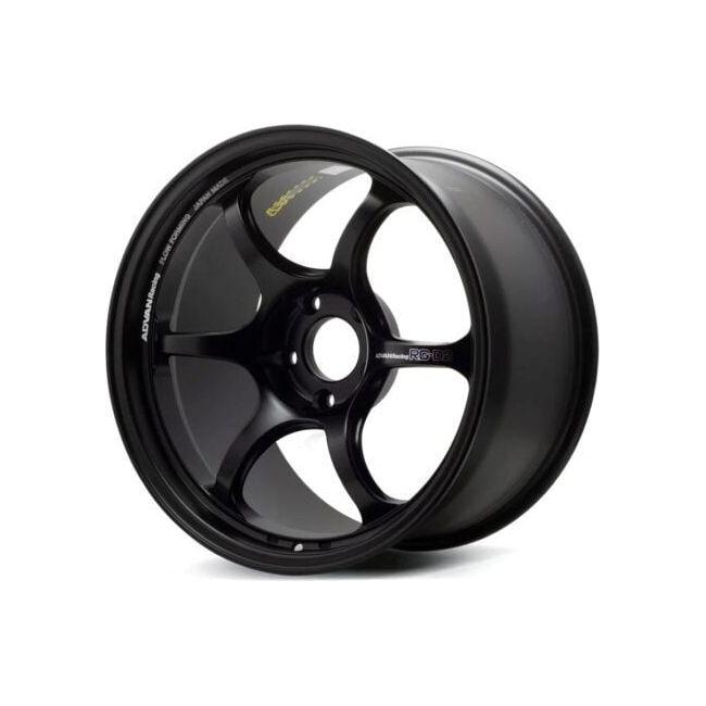 Advan RG-D2 18x9.5 +35 5-120 Semi Gloss Black Wheel - NP Motorsports