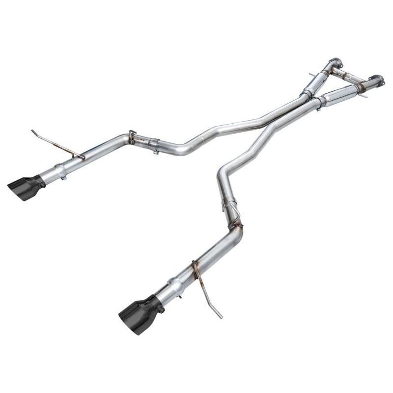 AWE Tuning 18-23 Dodge Durango SRT & Hellcat Track Edition Exhaust - Diamond Black Tips - NP Motorsports
