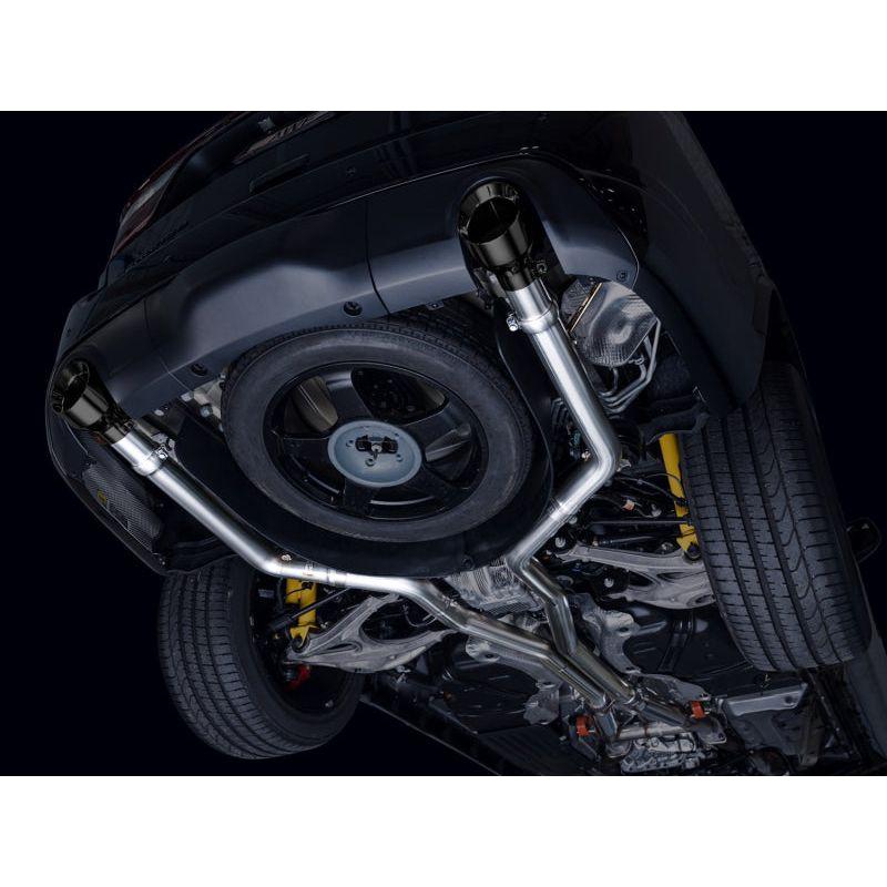 AWE Tuning 18-23 Dodge Durango SRT & Hellcat Track Edition Exhaust - Diamond Black Tips - NP Motorsports