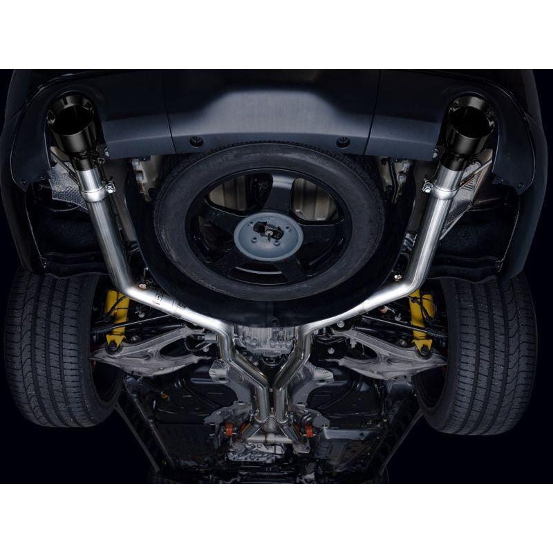 AWE Tuning 18-23 Dodge Durango SRT & Hellcat Track Edition Exhaust - Diamond Black Tips - NP Motorsports