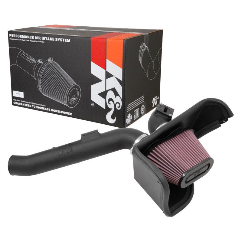 K&N 16-17 Cadillac ATS-V 3.6L V6 Twin Turbo Performance Intake Kit