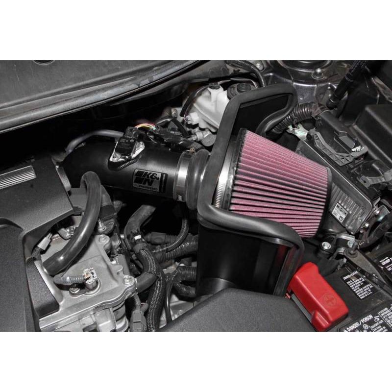 K&N 12-13 Toyota Camry 2.5L Black Typhoon Cold-Air Intake