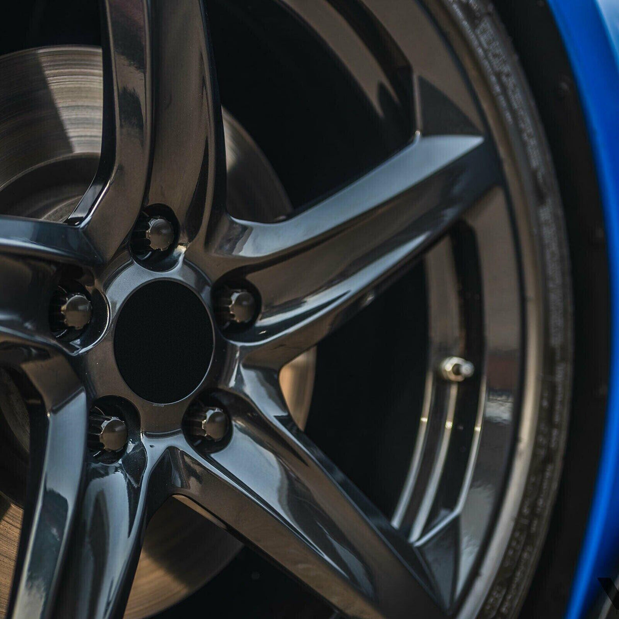 Chevrolet Corvette C8 - MRR Forged F23 Wheel Set 19x8.5 | 20x11 Gloss Black - NP Motorsports