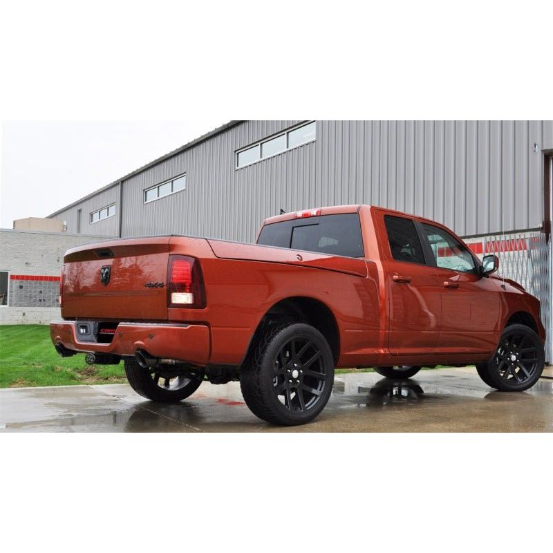 Corsa 09-14 Dodge Ram 1500 4.7L/5.7L V8 Quad/Crew Cab/Short Bed Black Dual Rear Exit Cat-Back Exhaus - NP Motorsports