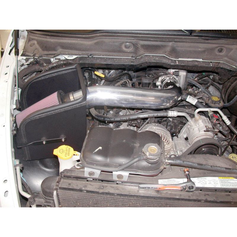 K&N 03-08 Dodge Ram V8-5.7L High Flow Performance Kit