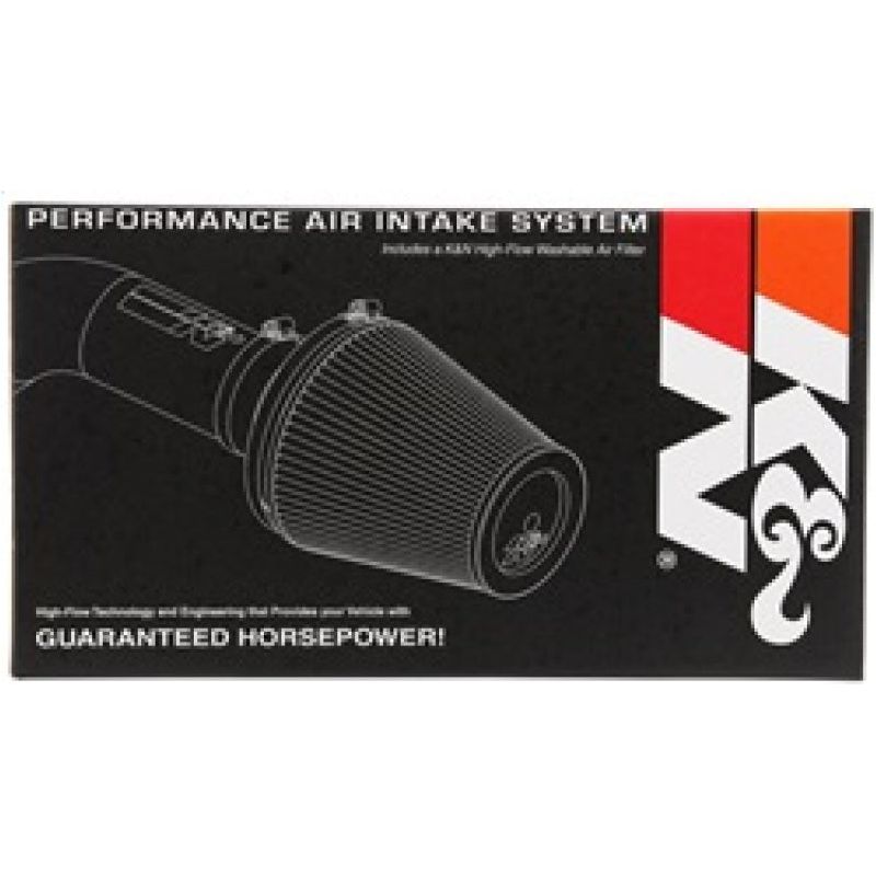 K&N 16-17 Nissan Titan XD V8-5.0L Performance Air Intake Kit - Metal