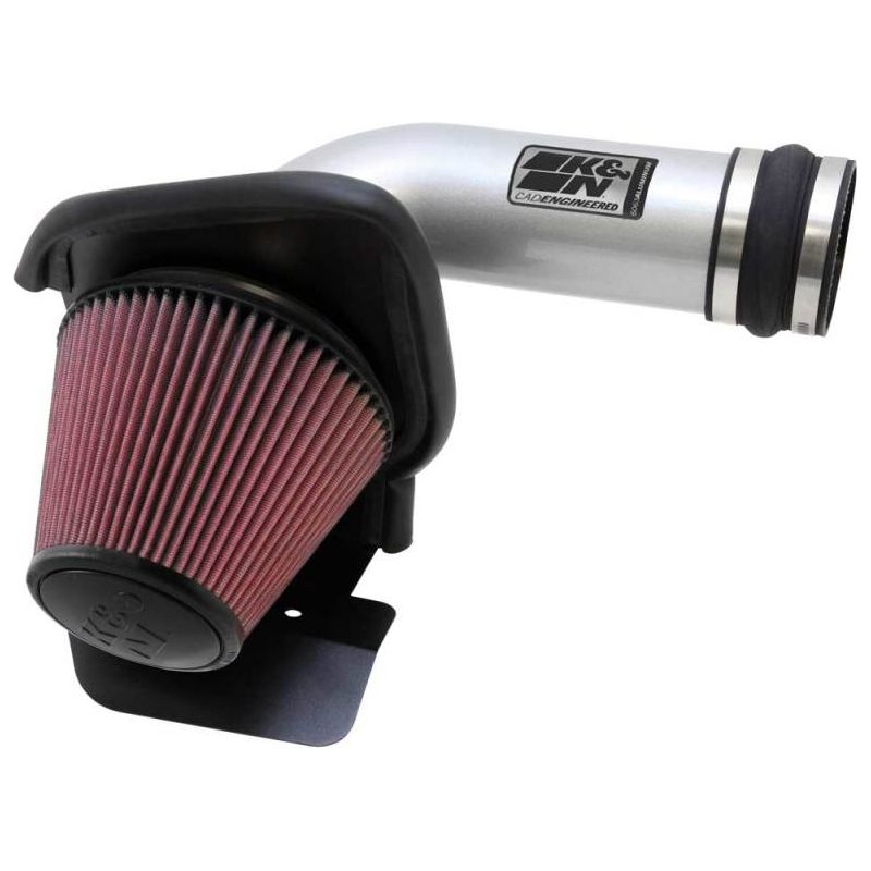 K&N 11 Ford Taurus SHO 3.5L V6 Silver Typhoon Cold Air Intake