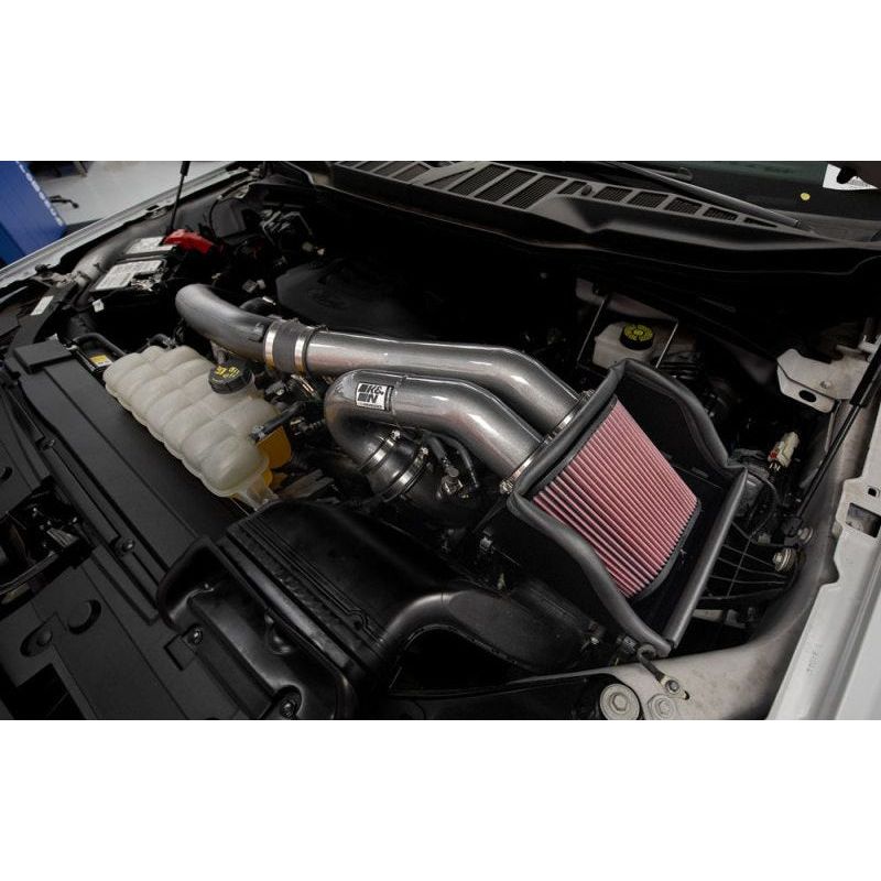K&N 2015-2024 Ford F-150 3.5L V6 Performance Air Intake System