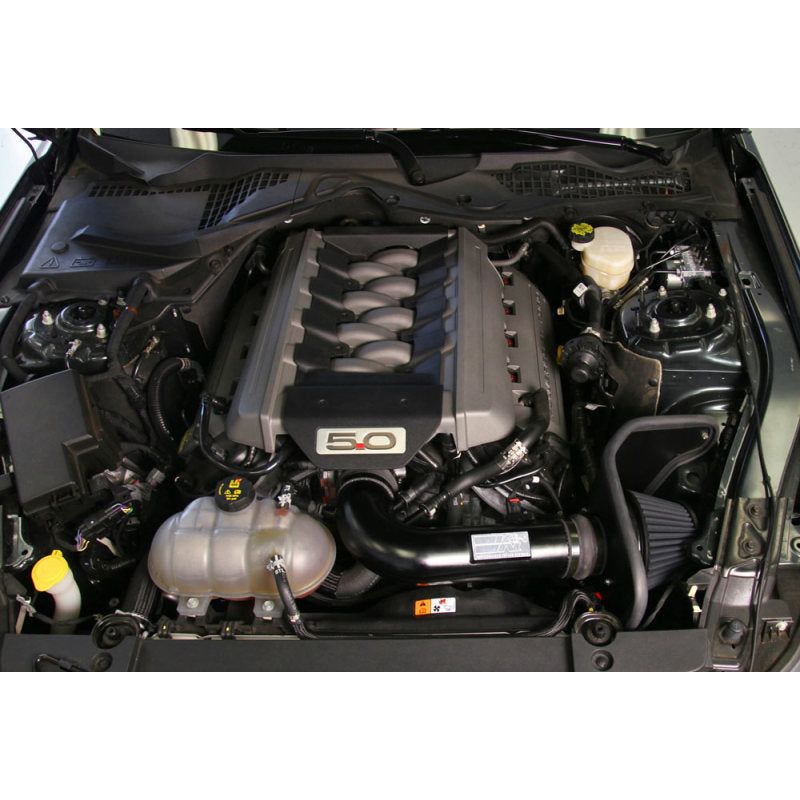 K&N 2015 Ford Mustang GT 5.0L V8 Black Performance Intake Kit