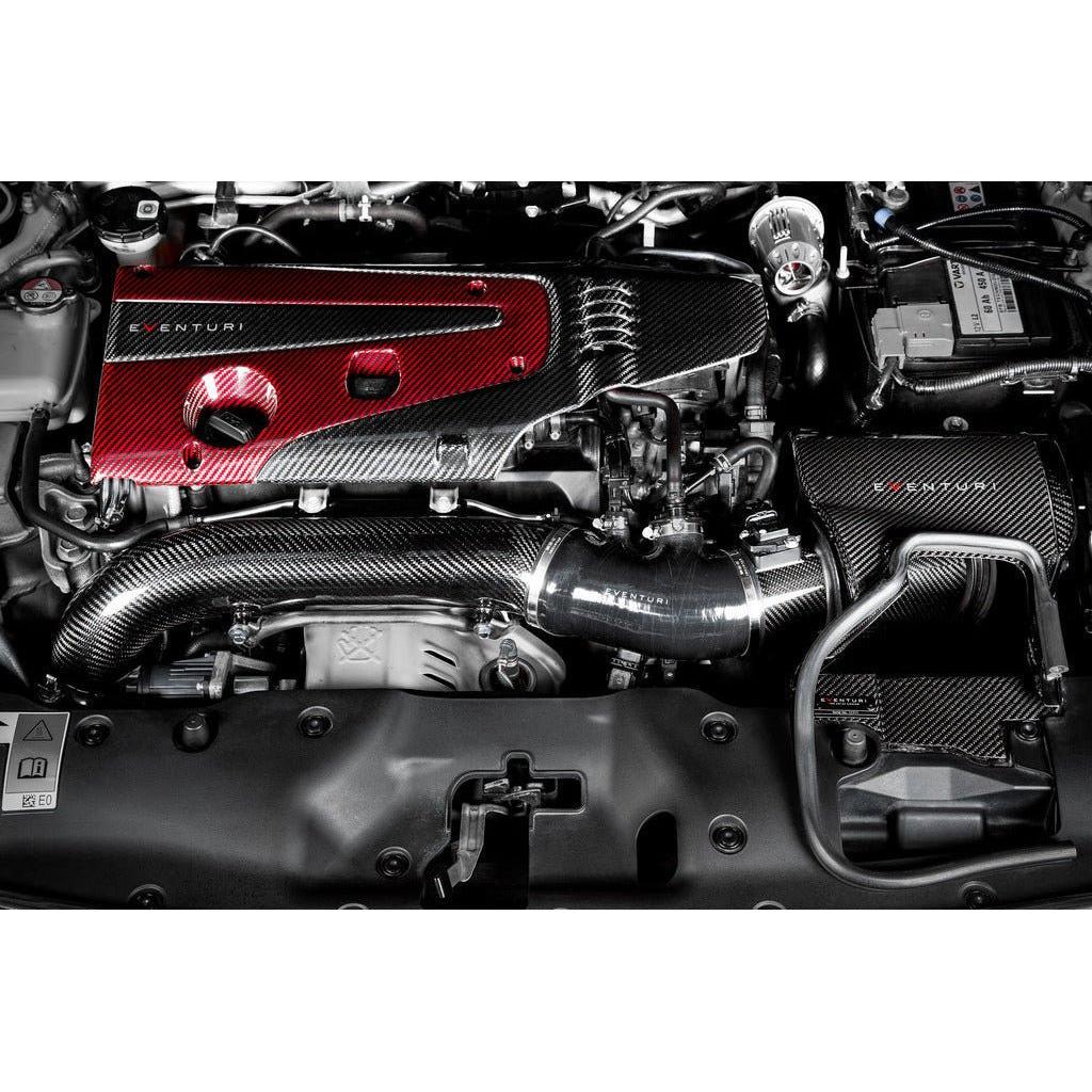 Eventuri Honda FK8 Civic Type R | Black Carbon Charge-Pipe - TAG Motorsports