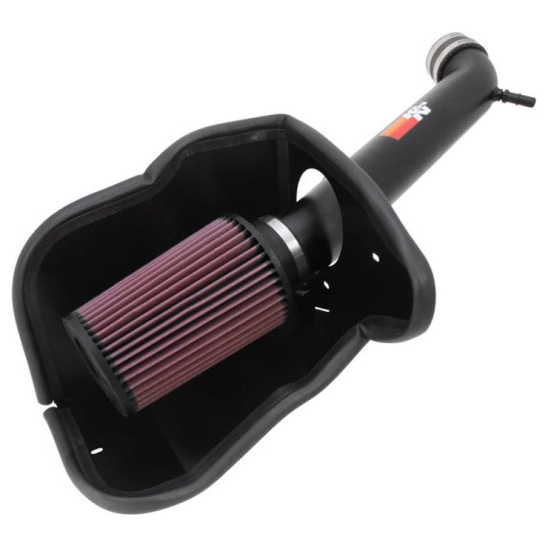 K&N 10-11 Ford Crown Victoria 4.6L V8 / Mercury Grand Marquis 4.6L V8 Black Typhoon Cold Air Intake