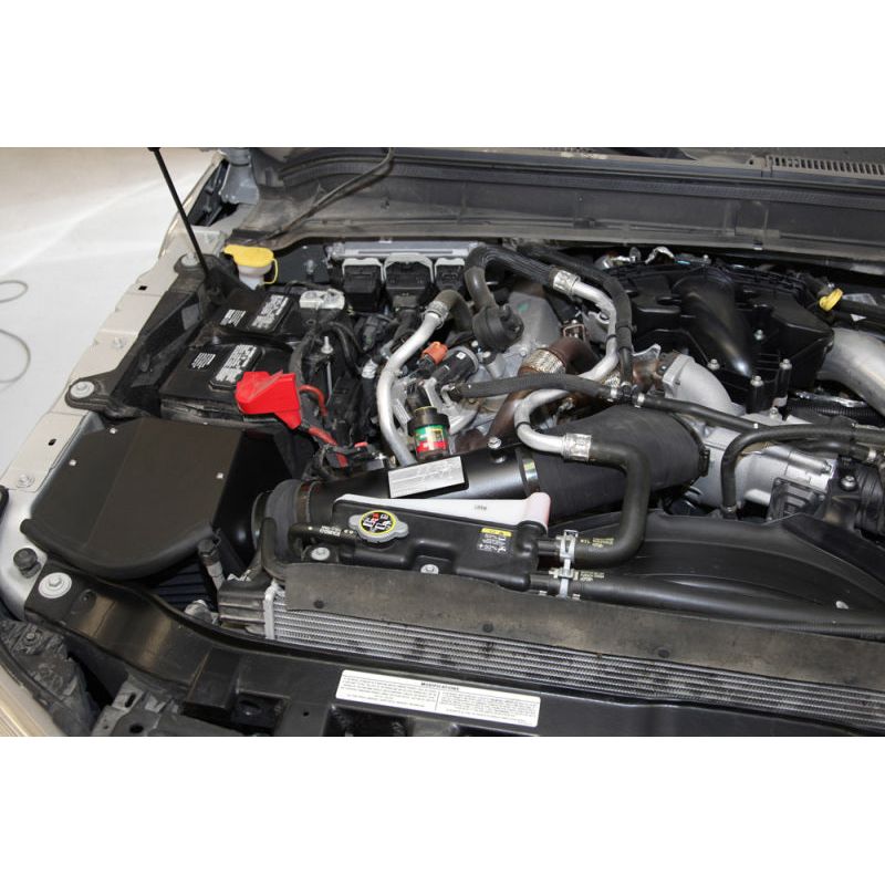 K&N 11-13 Ford F250/F350/F450/F550 Super Duty 6.7L V8 DSL Black Performance Intake Kit