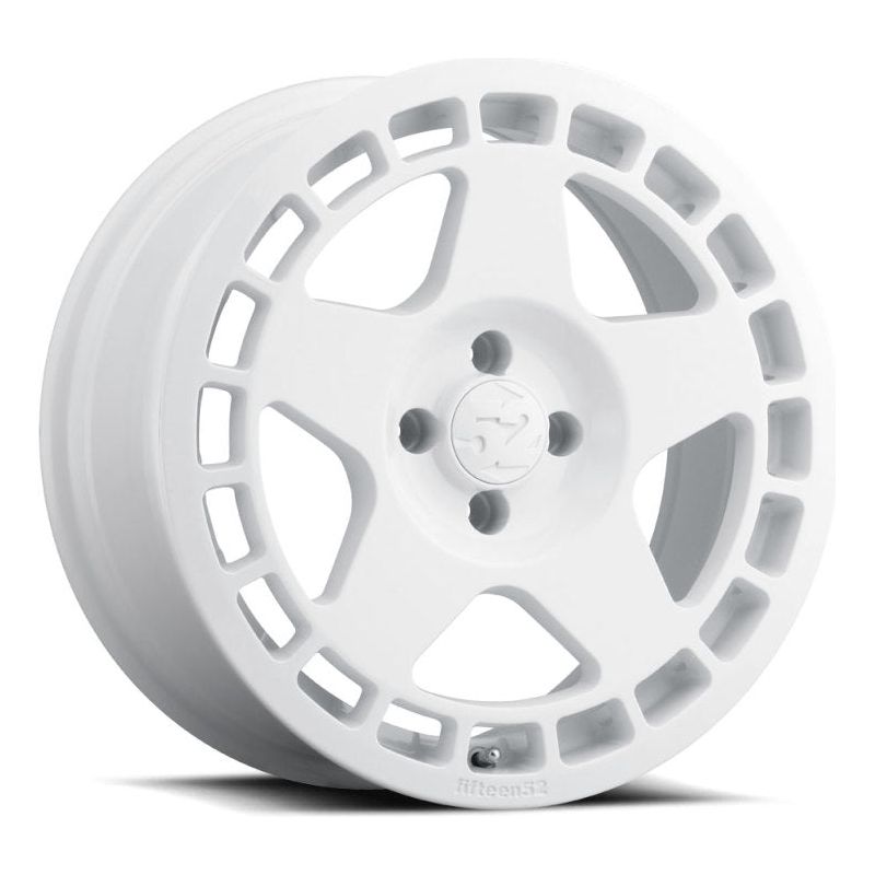 fifteen52 Turbomac 17x7.5 4x108 42mm ET 63.4mm Center Bore Rally White Wheel - NP Motorsports
