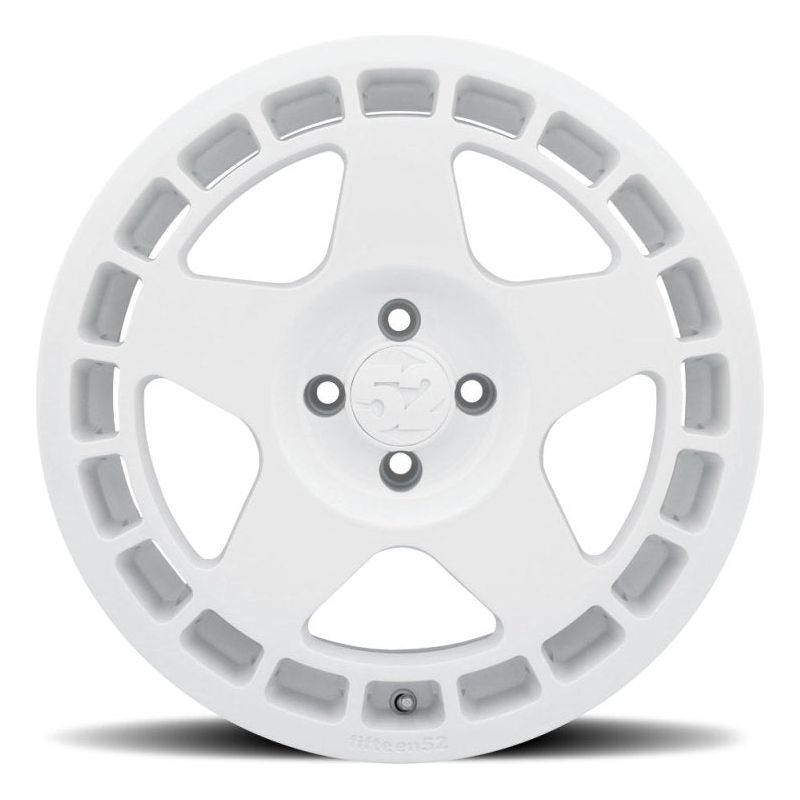 fifteen52 Turbomac 17x7.5 4x108 42mm ET 63.4mm Center Bore Rally White Wheel - NP Motorsports