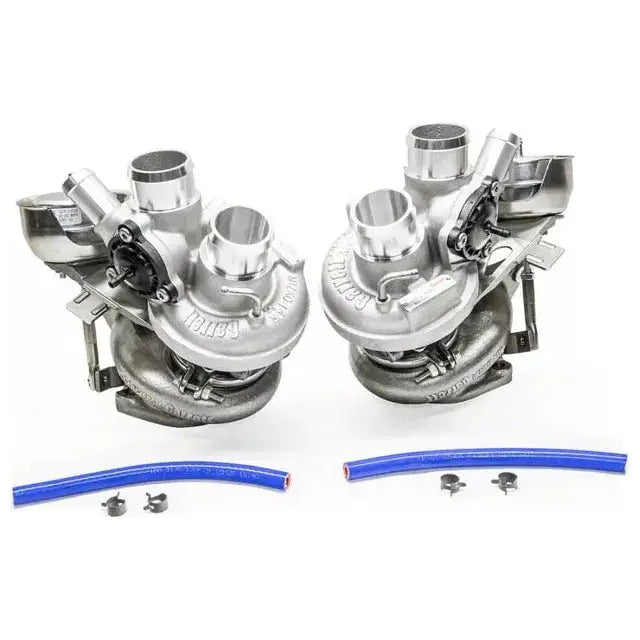 Garrett 13-17 Ford 3.5L EcoBoost Stage 1 GT1749S Twin Turbo Kit (PMAX) - NP Motorsports