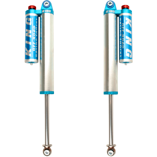 King Shocks 2011+ Chevrolet Silverado 2500/3500/HD Rear 2.5 Dia Piggyback Res Shock w/Adj (Pair) - NP Motorsports